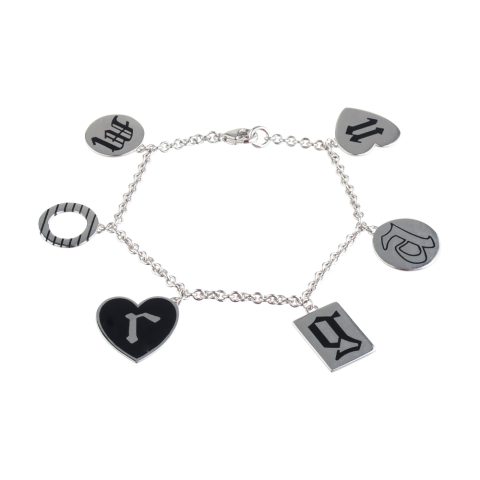 Браслет из серебра 925 с эмалью, ср. вес 15,74г