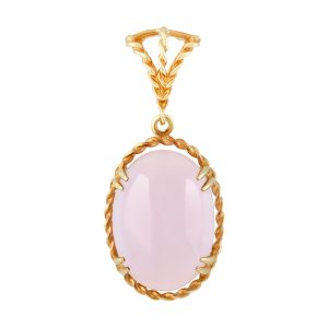 Подвеска из серебра 925 с алпанитом, ср. вес 3,52г