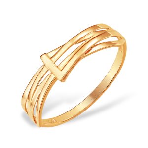 Кольцо из красного золота 585, ср. вес 1,33г