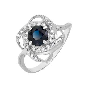 Кольцо из белого золота 585, ср. вес 2,67г