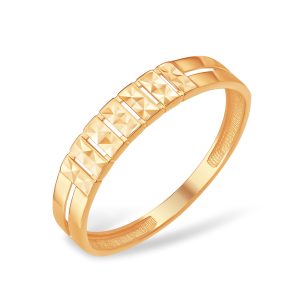 Кольцо из красного золота 585, ср. вес 0,83г